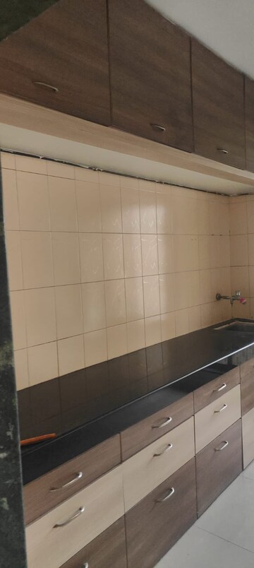 Bathroom in 3 BHK Apartment at Kopar Khairane – for Rent
