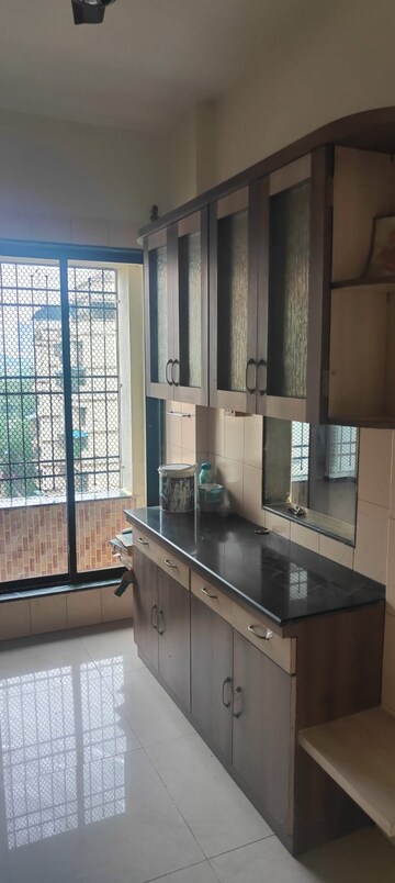 Kitchen in 3 BHK Apartment at Kopar Khairane – for Rent