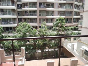Balcony in 3.5 BHK Apartment at Tiara Tower, Santacruz West – for Rent