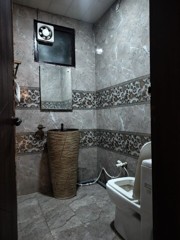 Bathroom in 3 BHK Independent House at Dev Apartments Sector 49, Sector 49 – for Rent