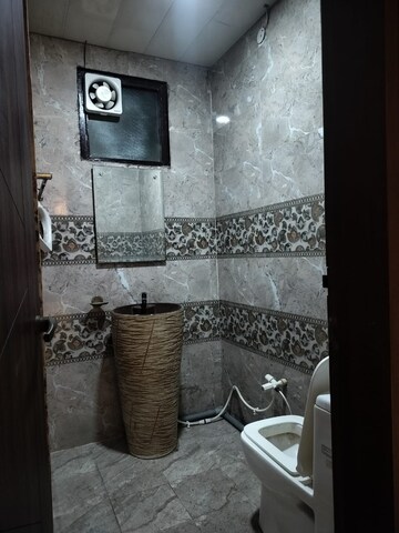 Bathroom in 3 BHK Independent House at Dev Apartments Sector 49, Sector 49 – for Rent
