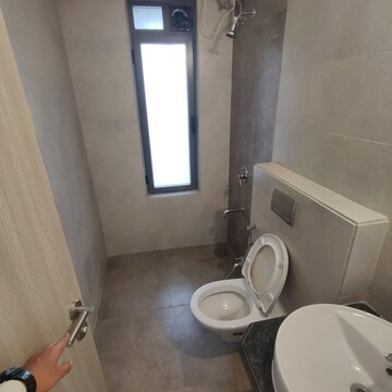 Bathroom in 2.5 BHK Apartment at Rustomjee Summit, Datta Pada – for Rent