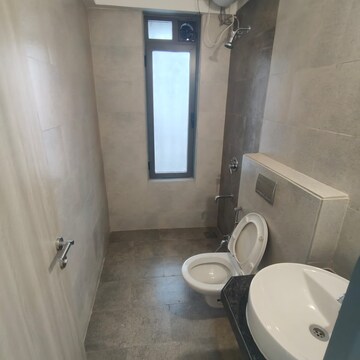 Bathroom in 2.5 BHK Apartment at Rustomjee Summit, Datta Pada – for Rent