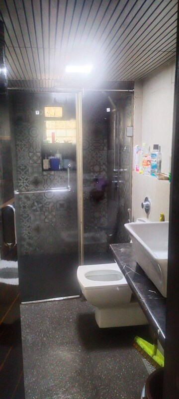 Bathroom in 3 BHK Apartment at Piroja Court, Santacruz West – for Rent