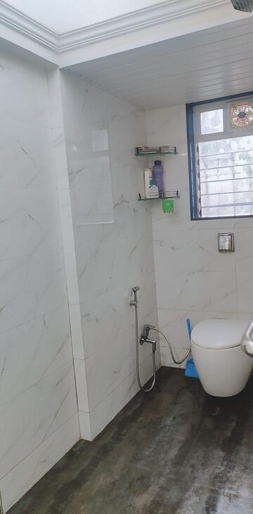 Bathroom in 3 BHK Apartment at Piroja Court, Santacruz West – for Rent