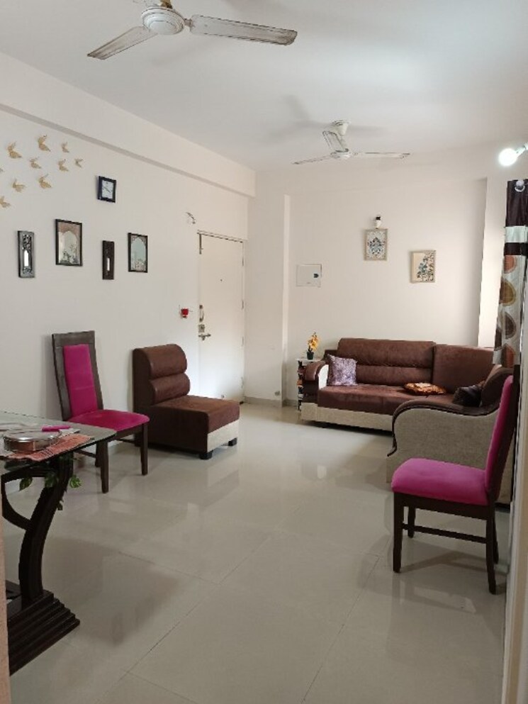 Living Room, adani-shantigram-aangan 2 Bedroom 818 Sq.Ft. Apartment In Near Vaishno Devi Circle On Sg Highway Ahmedabad 8889480