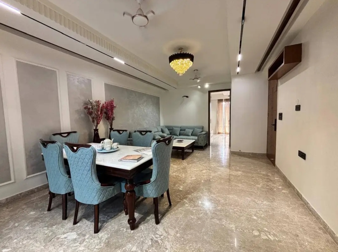 3 BHK + Pooja Room Builder Floor For Rent in Saket