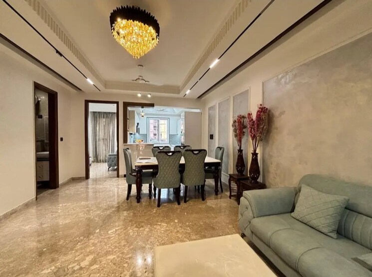 Living Room, saket 3 Bedroom 1500 Sq.Ft. Builder Floor In Saket Delhi 8889542