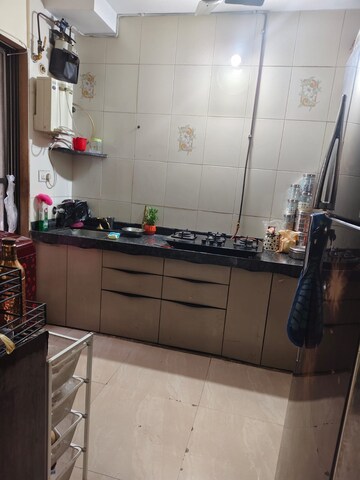 Kitchen in 2 BHK Apartment at Suyash Tower, Kopar Khairane – for Sale