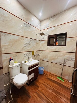 Bathroom in 1.5 BHK Independent House at Dhakoli – for Sale