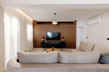 Living Room in 3 BHK Apartment at Emaar Imperial Gardens, Sector 102 – for Sale