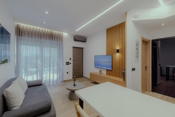 Living Room in 3 BHK Apartment at Emaar Imperial Gardens, Sector 102 – for Sale