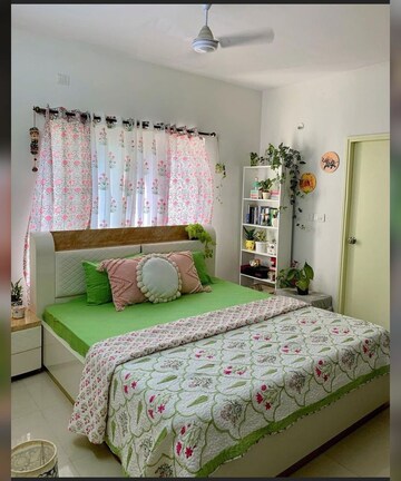 Bedroom in 3 BHK Apartment at Amrapali Zodiac, Sector 120 – for Rent