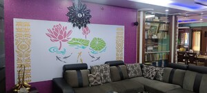 Living Room in 3 BHK Apartment at Morabadi – for Sale