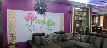 Living Room in 3 BHK Apartment at Morabadi – for Sale