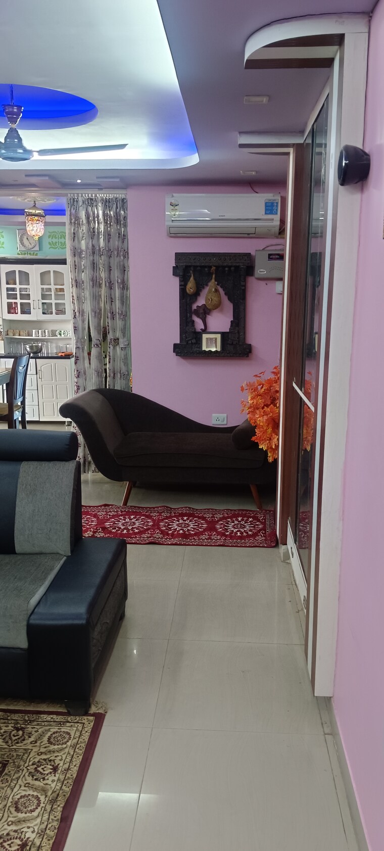 Living Room, morabadi 3 Bedroom 1600 Sq.Ft. Apartment In Morabadi Ranchi 8889967