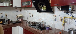 Kitchen in 3 BHK Apartment at Morabadi – for Sale