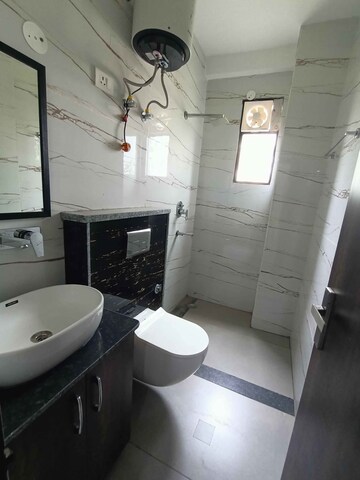 Bathroom in 2 BHK Builder Floor at Sector 9 – for Rent