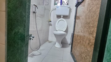 Bathroom in 1 BHK Apartment at Rishikesh CHS, Malad West – for Sale