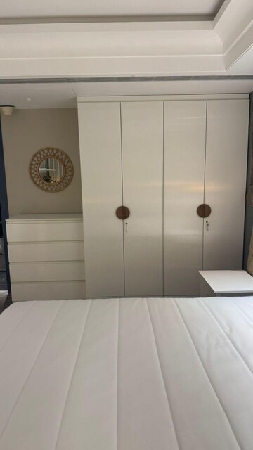 Bathroom in 3 BHK Apartment at Lodha Trump Tower, Worli – for Rent