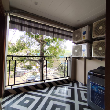 Balcony in 2 BHK Apartment at Rajpur Khurd Extension – for Sale