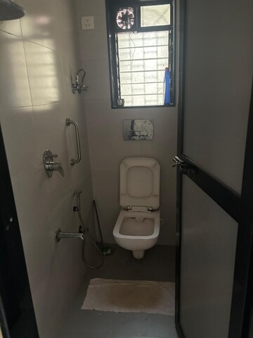 Bathroom in 1 BHK Apartment at Raheja Manali CHS, Malad West – for Rent