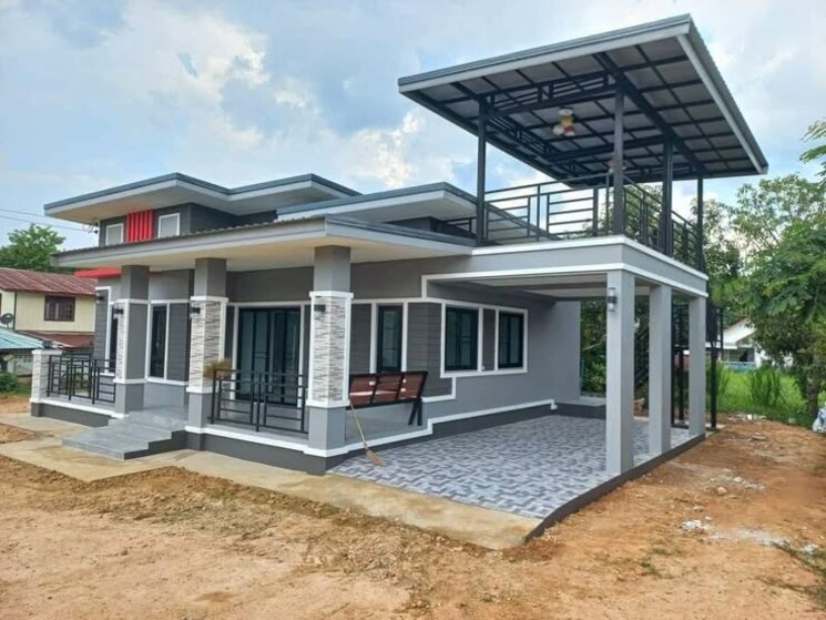 Exterior View, west yakkara 2 Bedroom 1005 Sq.Ft. Villa In West Yakkara Palakkad 8890017