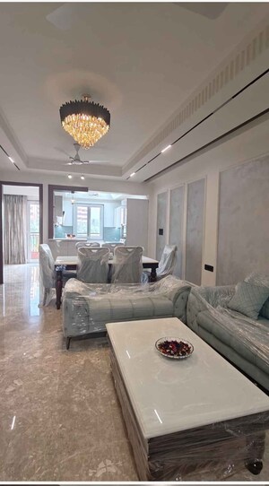 Kitchen in 4 BHK Builder Floor at Sector 9 – for Sale