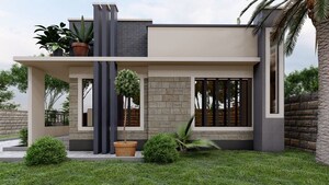 2 BHK Villa – Garden View at Olavakode - for Sale