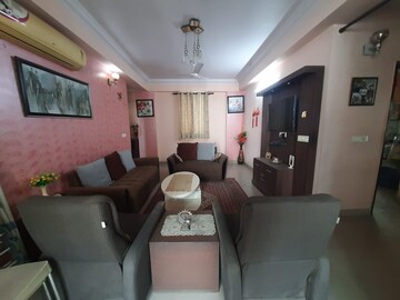 Living Room in 4 BHK Apartment at Ramprastha Greens, Vaishali Sector 7 – for Rent