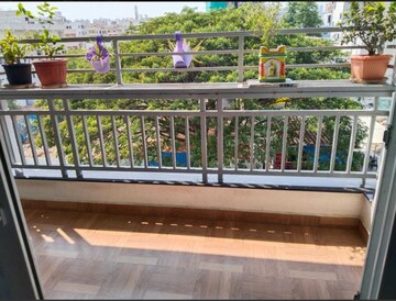 Balcony in 3 BHK Apartment at RR Tropicana, Narsingi – for Rent