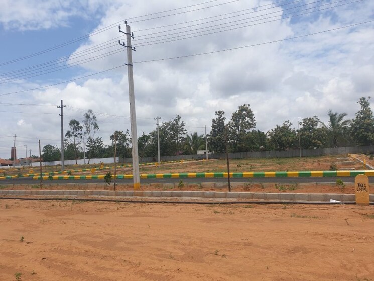 undefined, hoskote malur road  1200 Sq.Ft. Plot In Hoskote Malur Road Bangalore 8890062