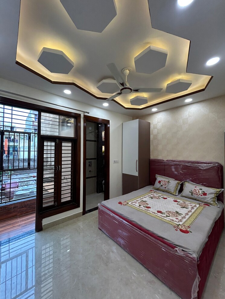Bedroom, dwarka mor 3 Bedroom 891 Sq.Ft. Builder Floor In Dwarka Mor Delhi 8890213