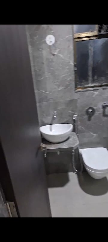 Bathroom in 2 BHK Apartment at Poonam Vaishno Heights, Malad East – for Rent