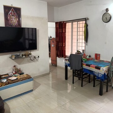 Living Room in 2 BHK Apartment at Ashtekar Silver Oak, Katraj – for Rent