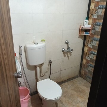 Bathroom in 2 BHK Apartment at Ashtekar Silver Oak, Katraj – for Rent