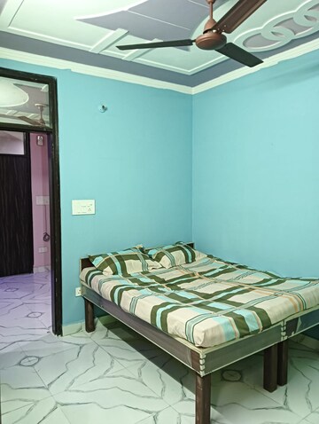 Bedroom in 1 BHK Builder Floor at Dwarka Mor – for Rent