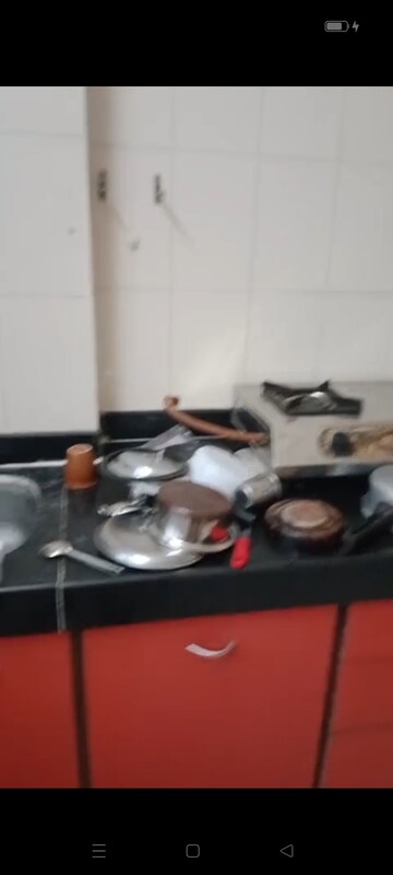 Kitchen in 1 BHK Apartment at Pandurang Wadi – for Rent