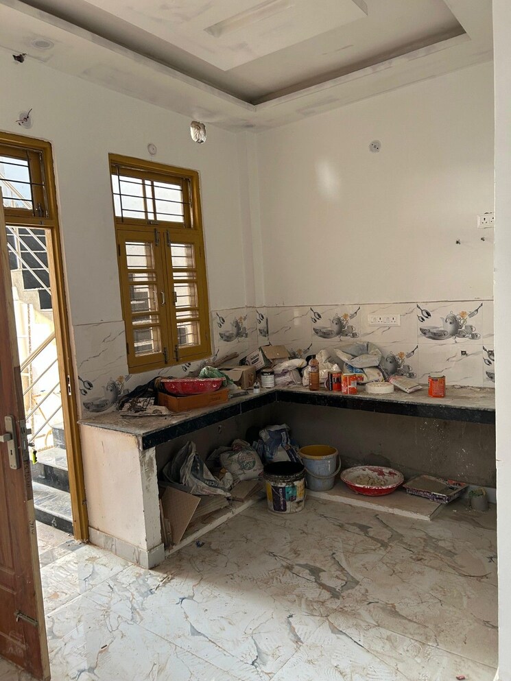 Kitchen, jankipuram extension 2 Bedroom 700 Sq.Ft. Independent House In Jankipuram Extension Lucknow 8890305