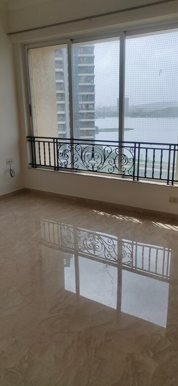 Balcony in 3 BHK Apartment at Hiranandani Garden Ambrossia, Powai – for Rent