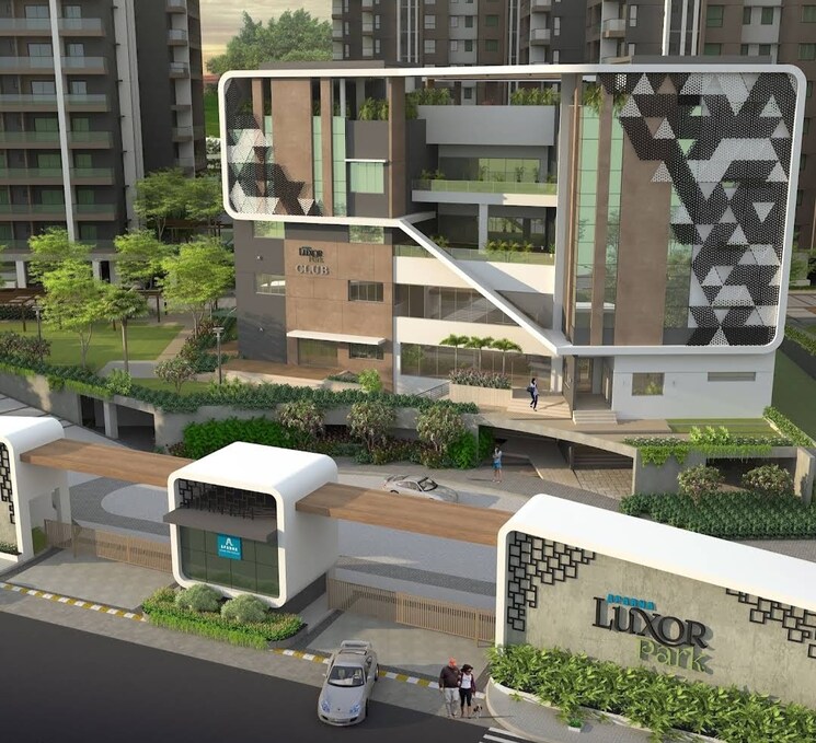 Exterior View, aparna-luxor-park 4 Bedroom 3070 Sq.Ft. Apartment In Kondapur Hyderabad 8890348