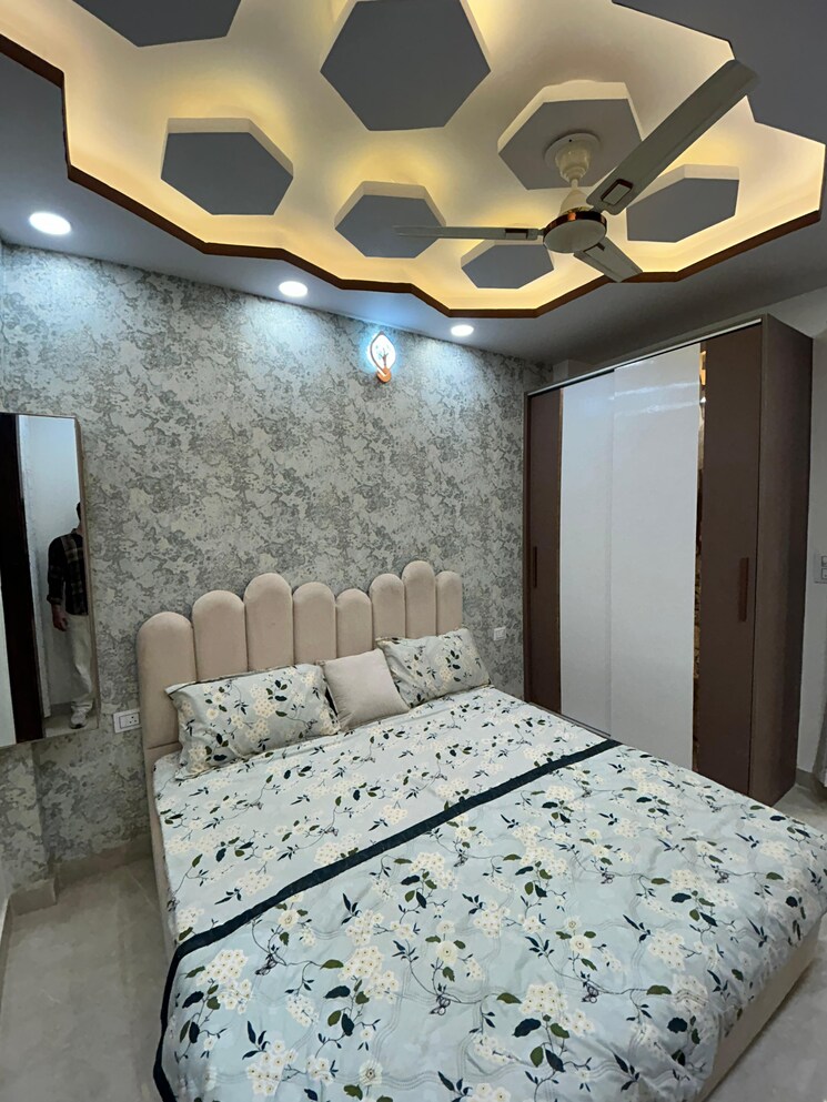 Bedroom, dwarka mor 3 Bedroom 713 Sq.Ft. Builder Floor In Dwarka Mor Delhi 8890319