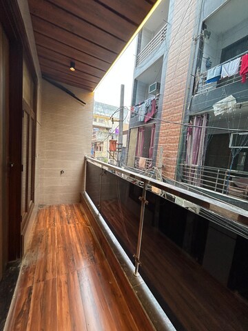Balcony in 3 BHK Builder Floor at Dwarka Mor – for Sale