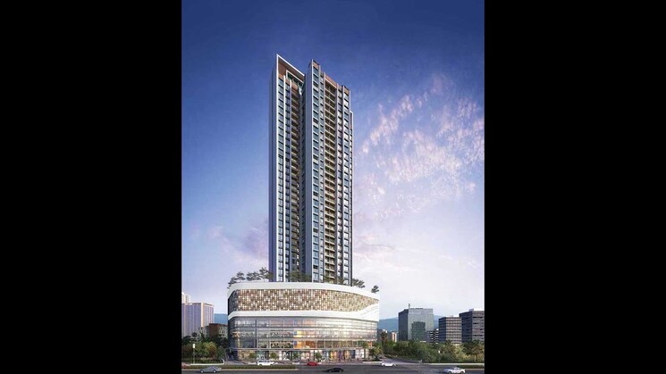 Exterior View, balaji-aqua 2 Bedroom 1050 Sq.Ft. Apartment In Khadakpada Thane 8890445