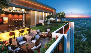 Balcony in 3 BHK Apartment at Balaji Aqua, Khadakpada – for Sale