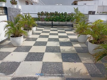 Balcony in 3 BHK Apartment at Boutique Residential Apartments C-253, Defence Colony – for Rent