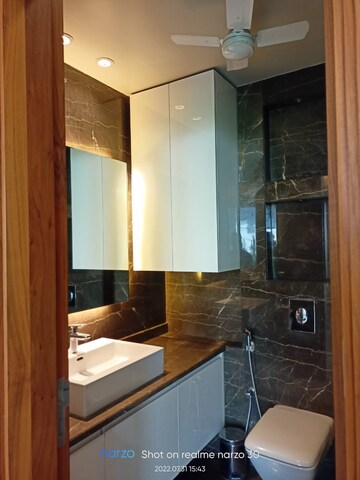 Kitchen in 3 BHK Apartment at Boutique Residential Apartments C-253, Defence Colony – for Rent