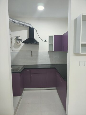 Kitchen in 1 BHK Apartment at Salarpuria Sattva Park Cubix, Devanahalli – for Rent