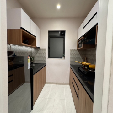 Kitchen in 2 BHK Apartment at Lodha Palava Crown, Hedutane – for Sale