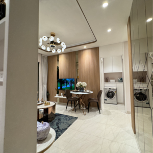 Living Room in 2 BHK Apartment at Lodha Palava Crown, Hedutane – for Sale